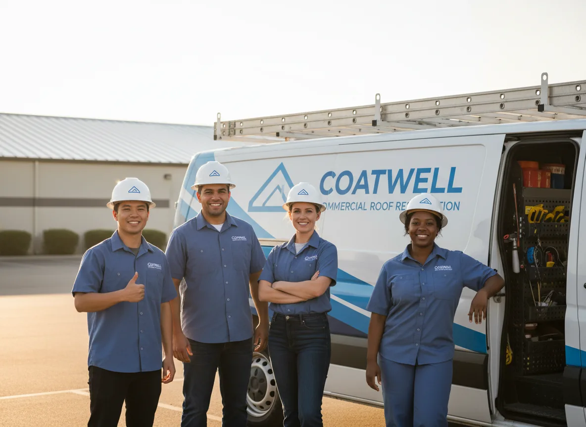 Commercial roof coating company in Ivins, UT